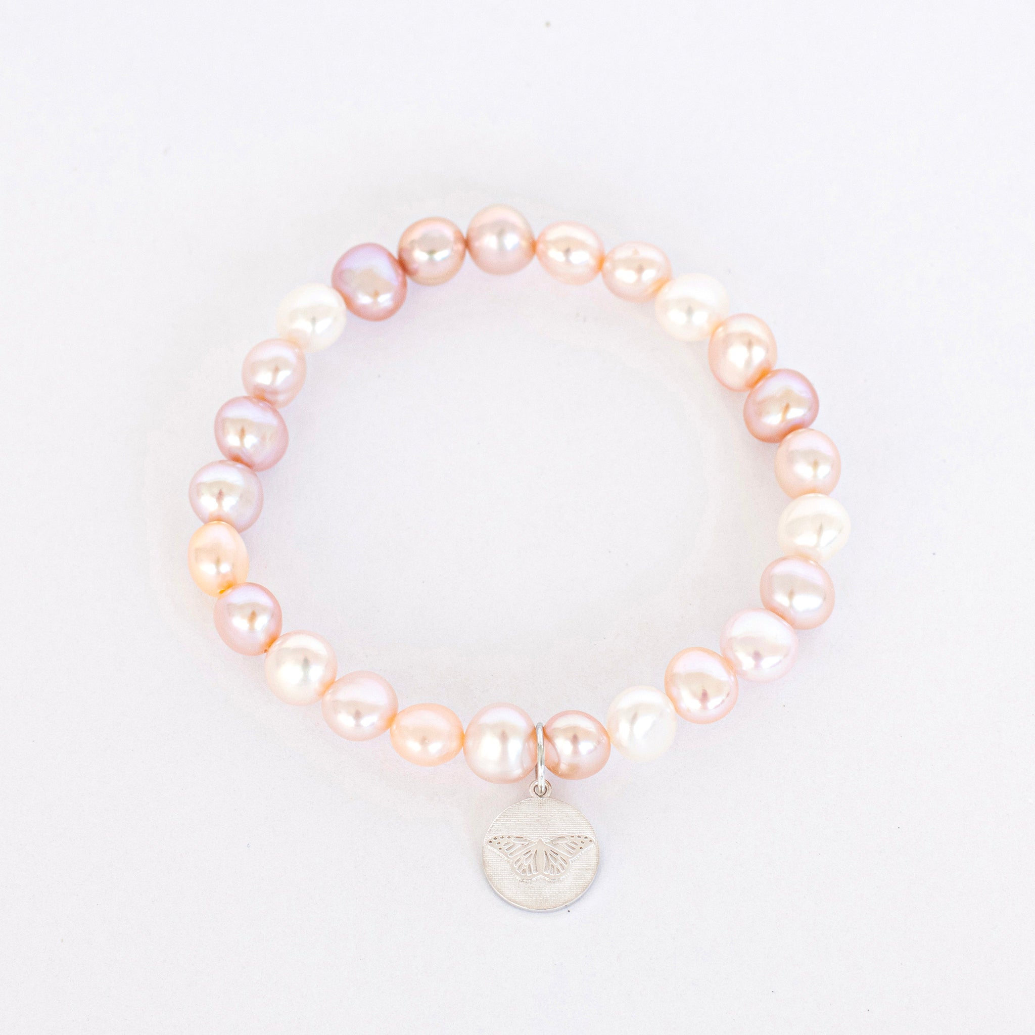 Bracelet Monark de perles d'eau douce multi-roses