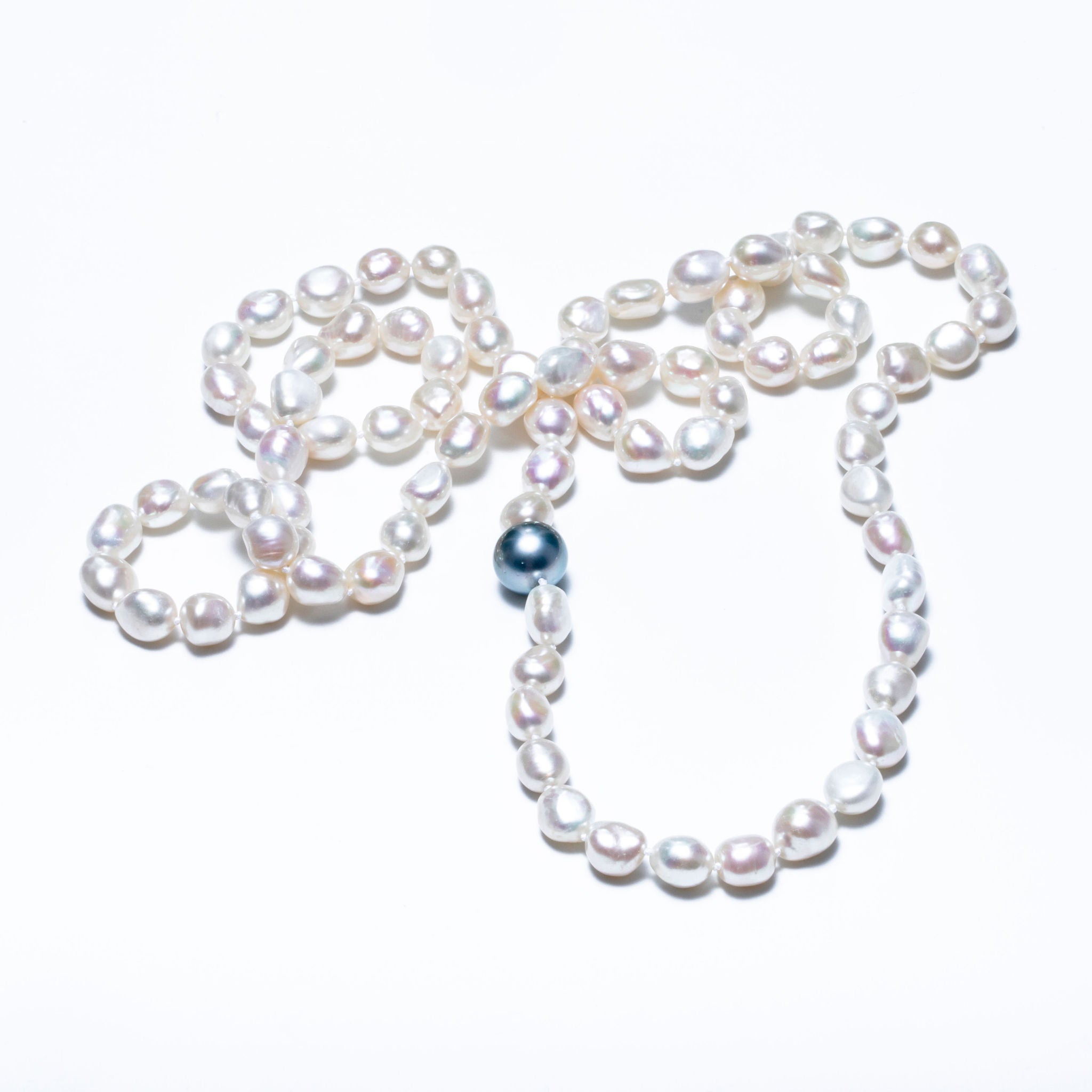 Freshwater and Tahitian Pearl Necklace