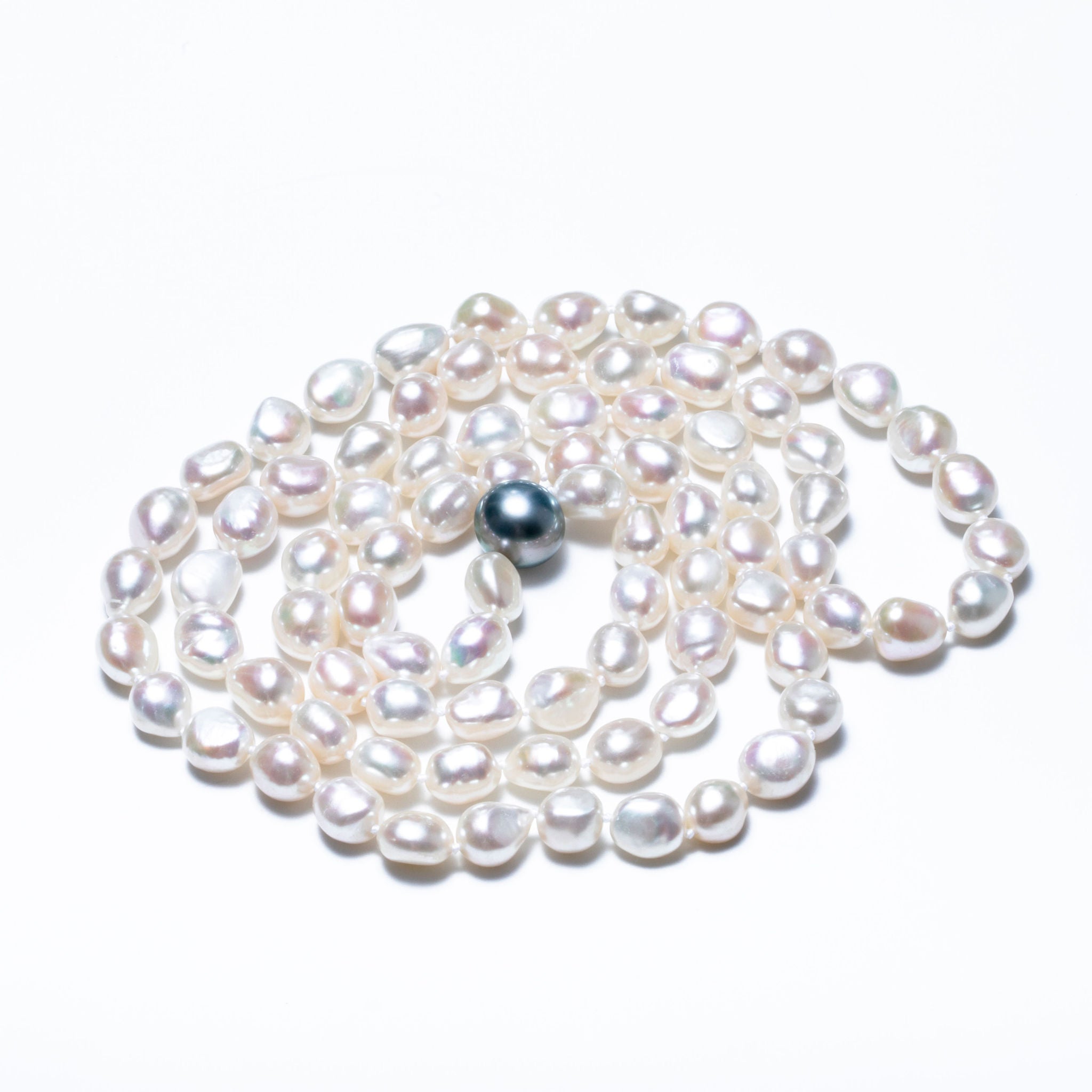 Freshwater and Tahitian Pearl Necklace