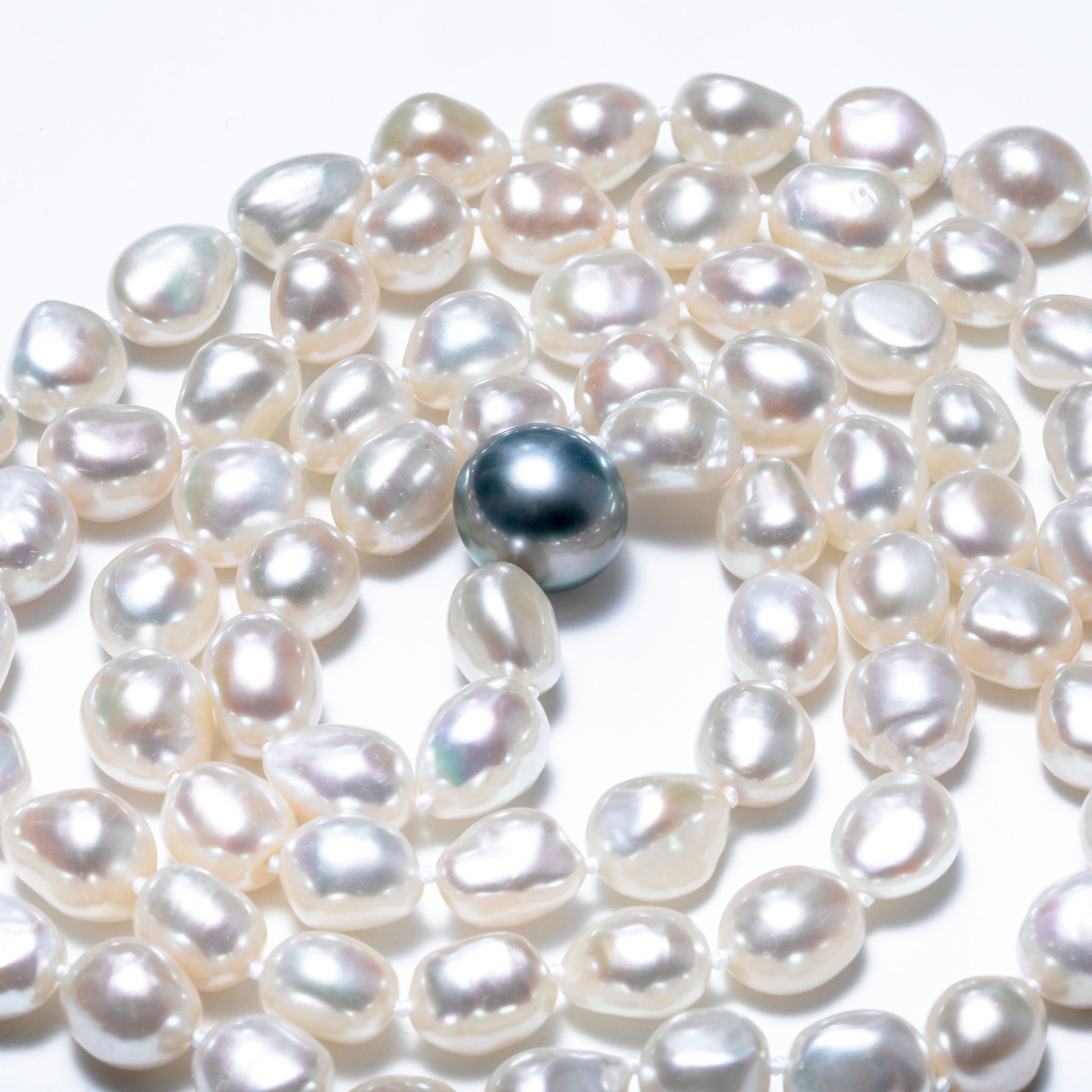 Freshwater and Tahitian Pearl Necklace