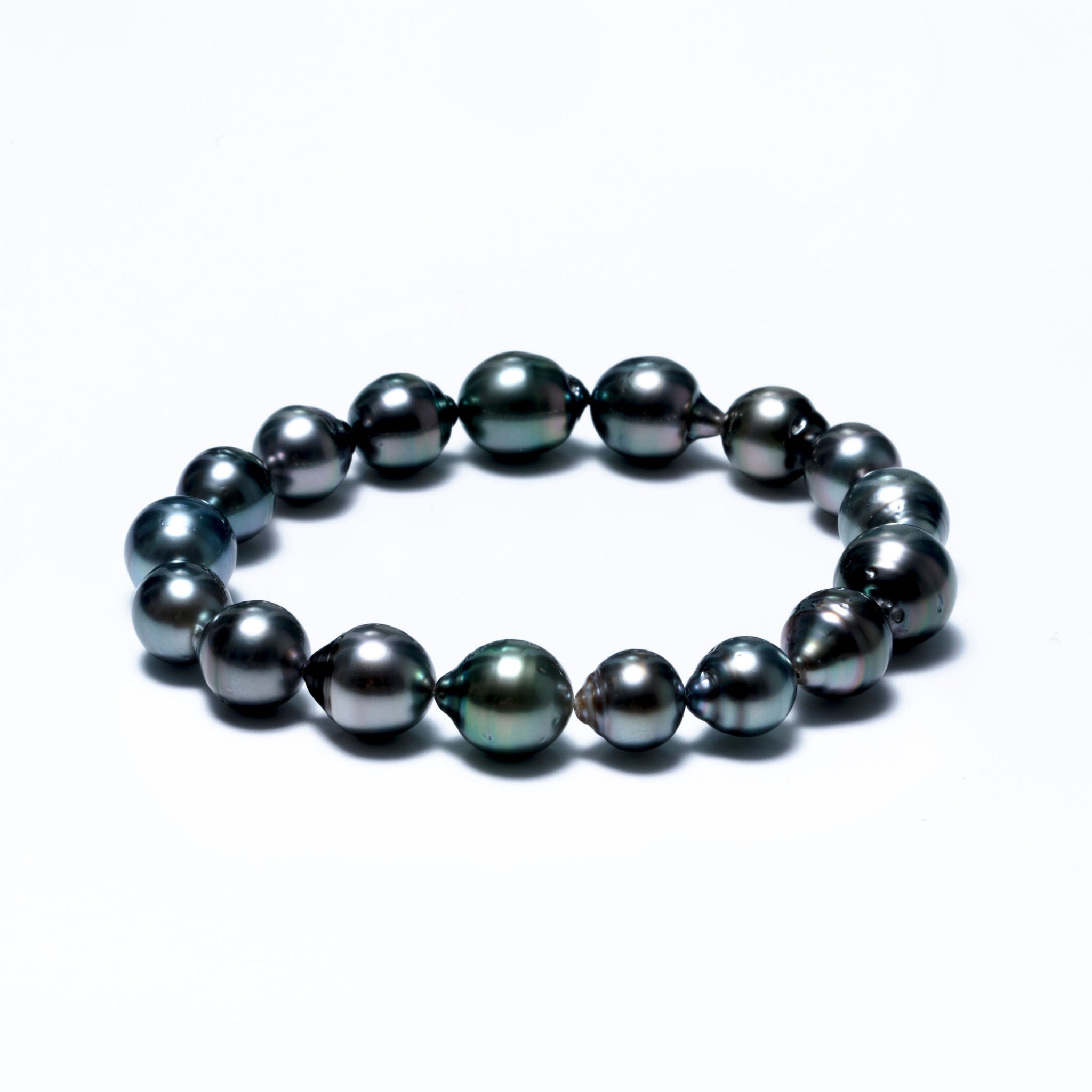 Circled Tahitian Pearl Bracelet